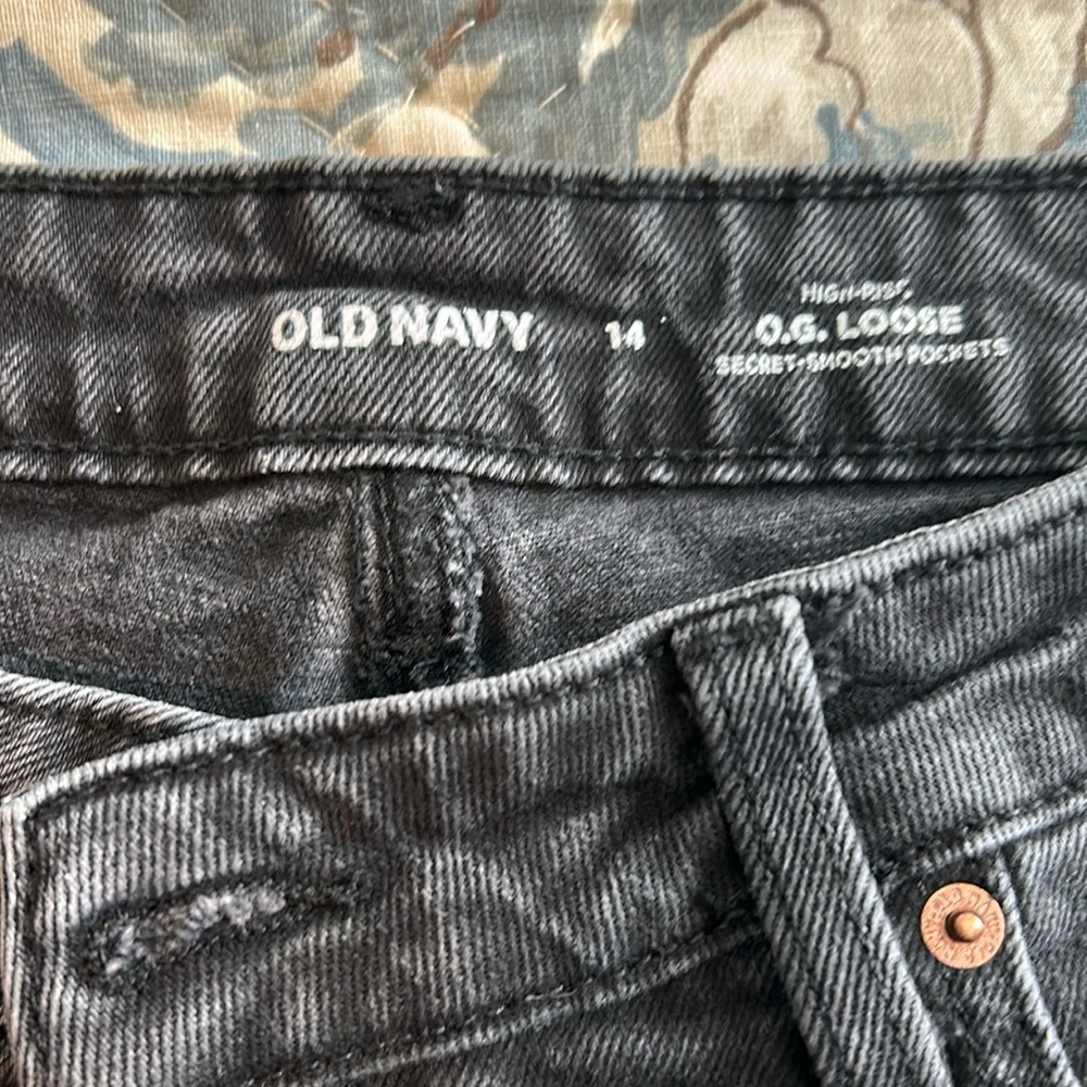 Wide Leg Old Navy Jeans, Size 14
